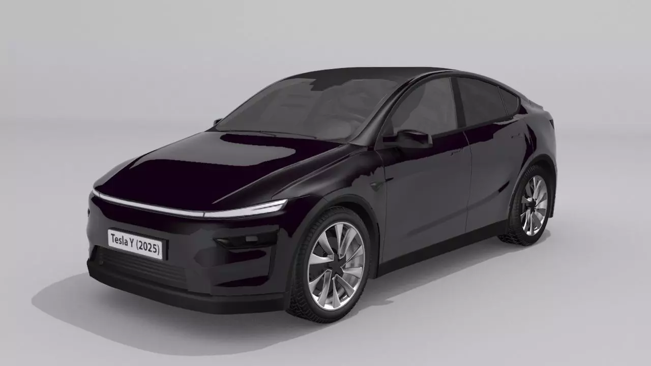Tesla Y 3D model
