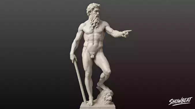 Heracles Statue