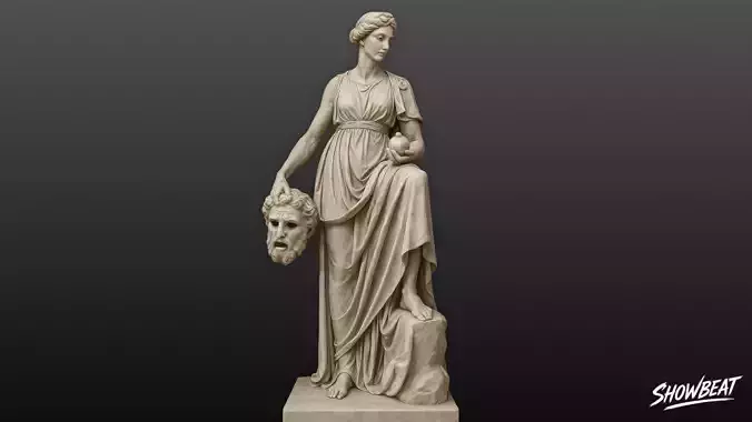 Melpomene Statue