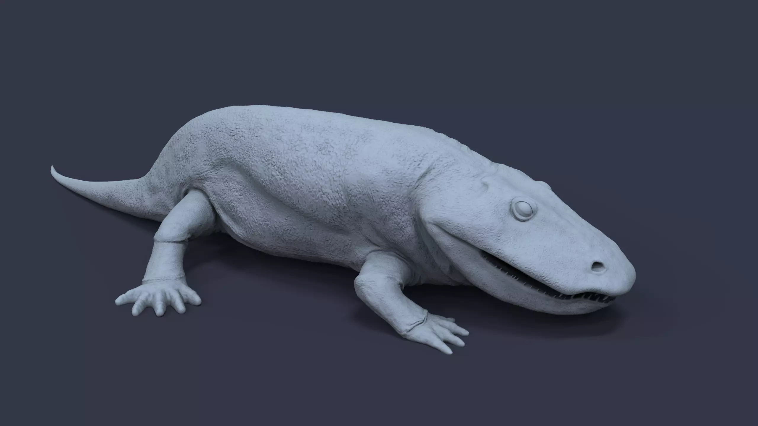 Eryops megacephalus  3D print model_0