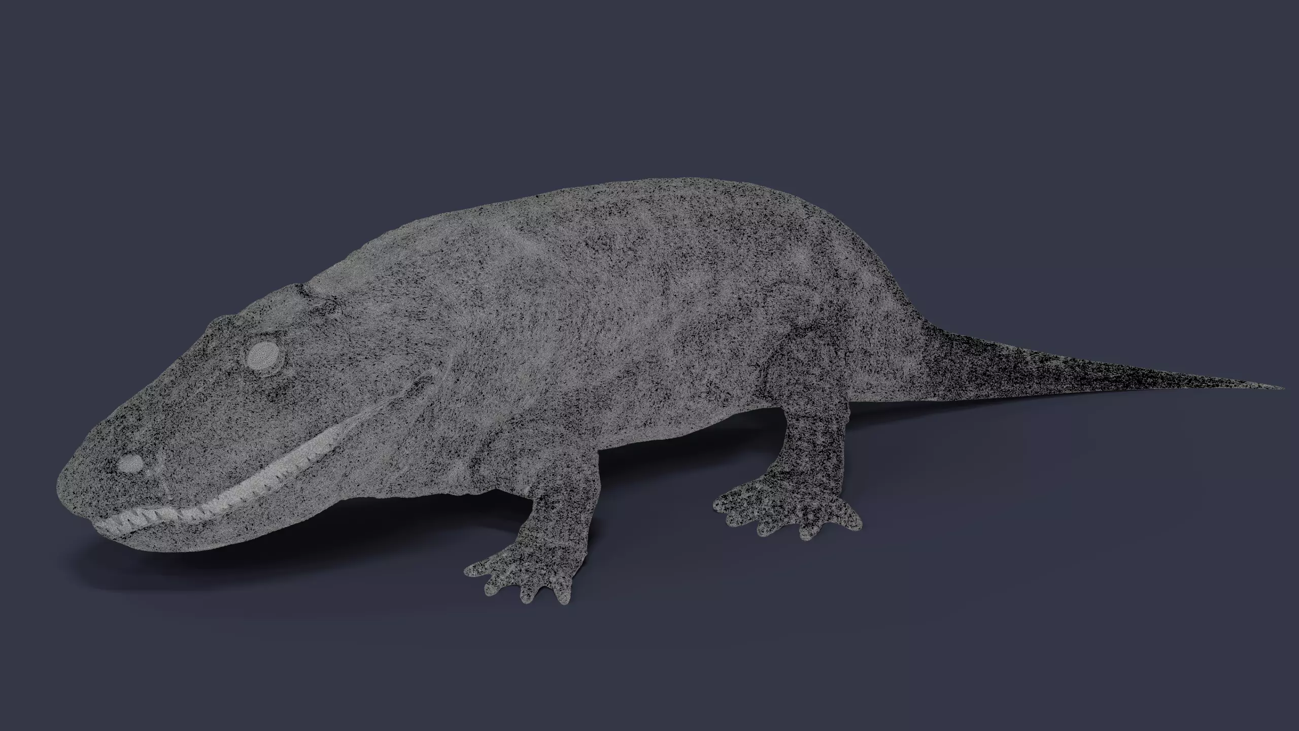 Eryops megacephalus  3D print model_6