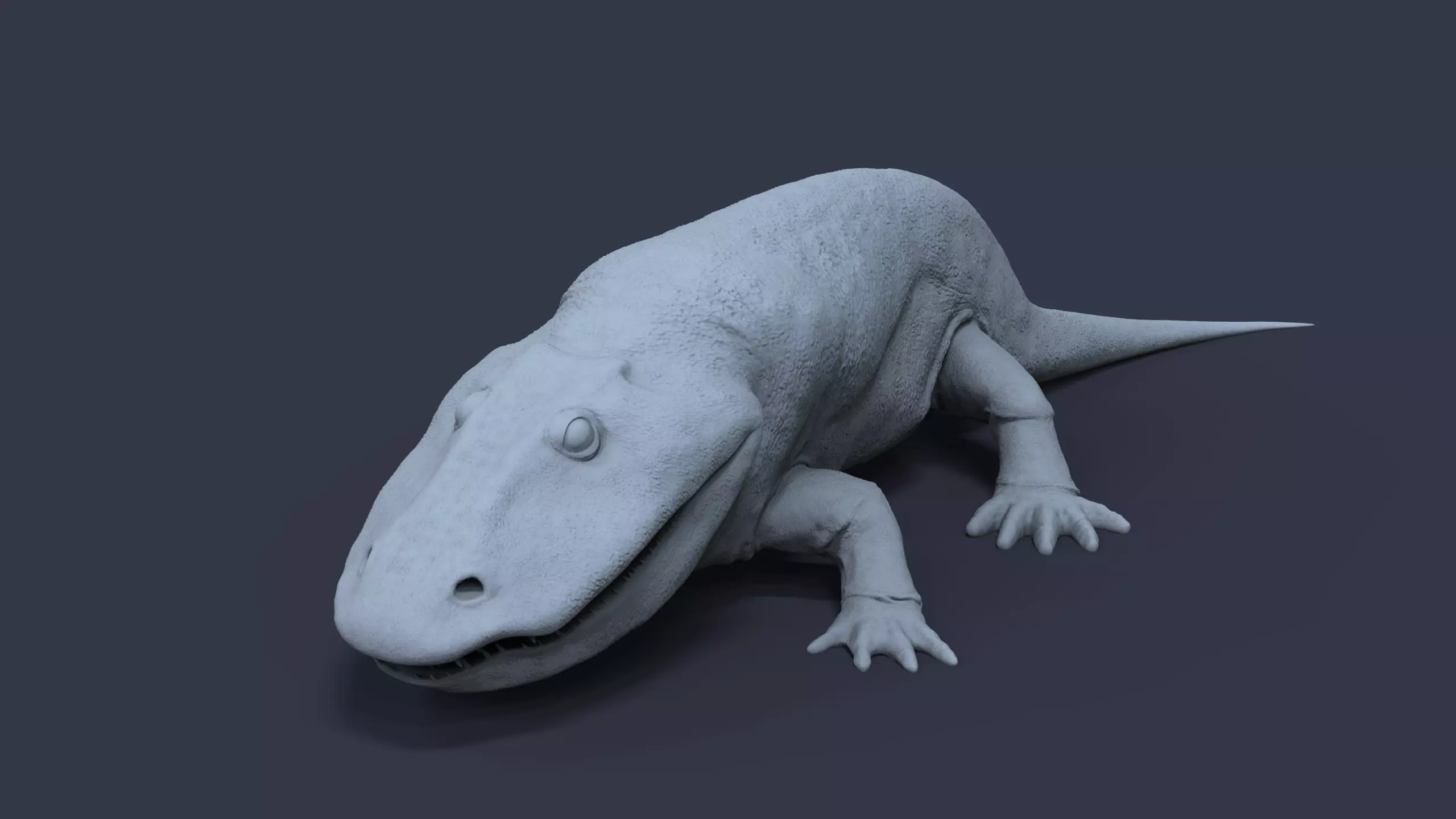 Eryops megacephalus  3D print model_3
