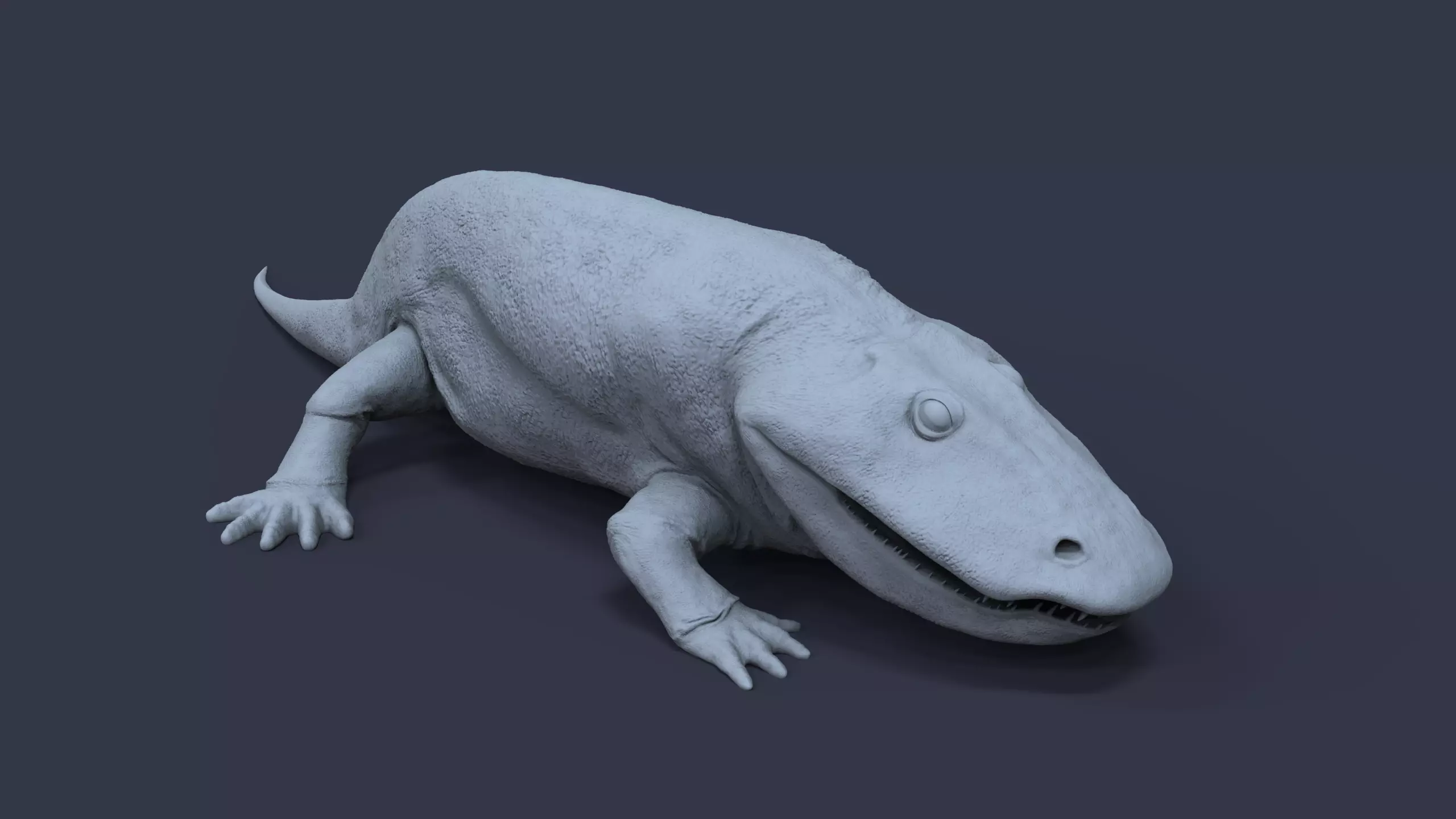 Eryops megacephalus  3D print model_5