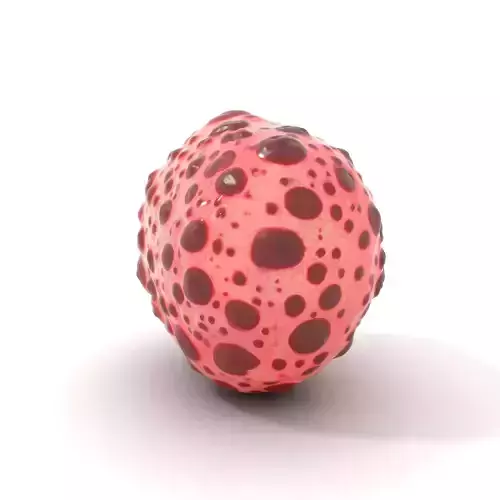 Textured Red Sphere model pack Texture