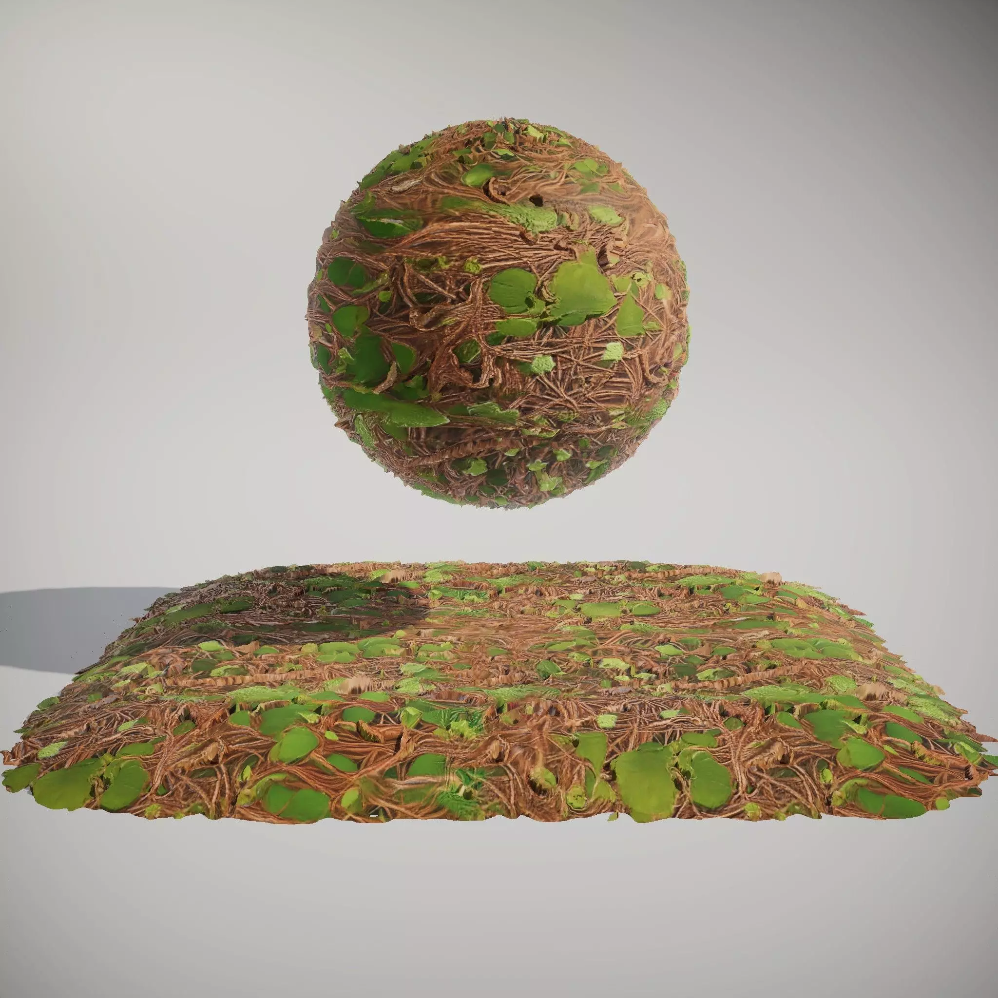 HQ PBR Textures Set Ivy Vines Organic Texture_0
