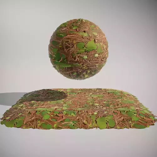 HQ PBR Textures Set Ivy Vines Organic