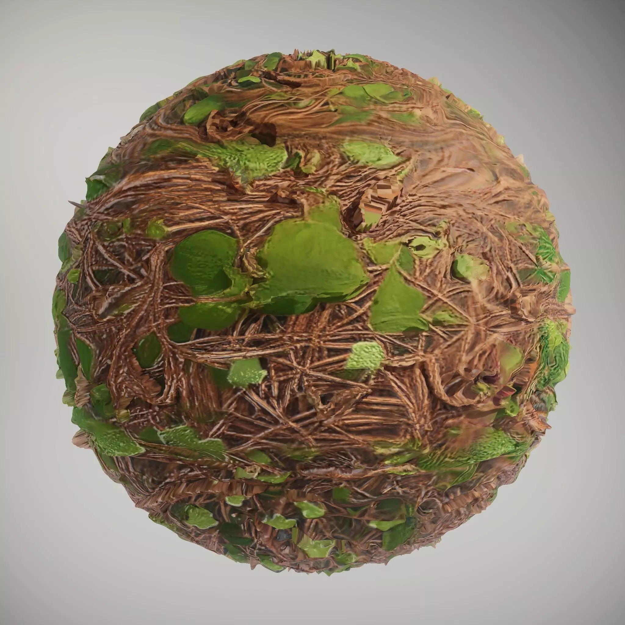 HQ PBR Textures Set Ivy Vines Organic Texture_4