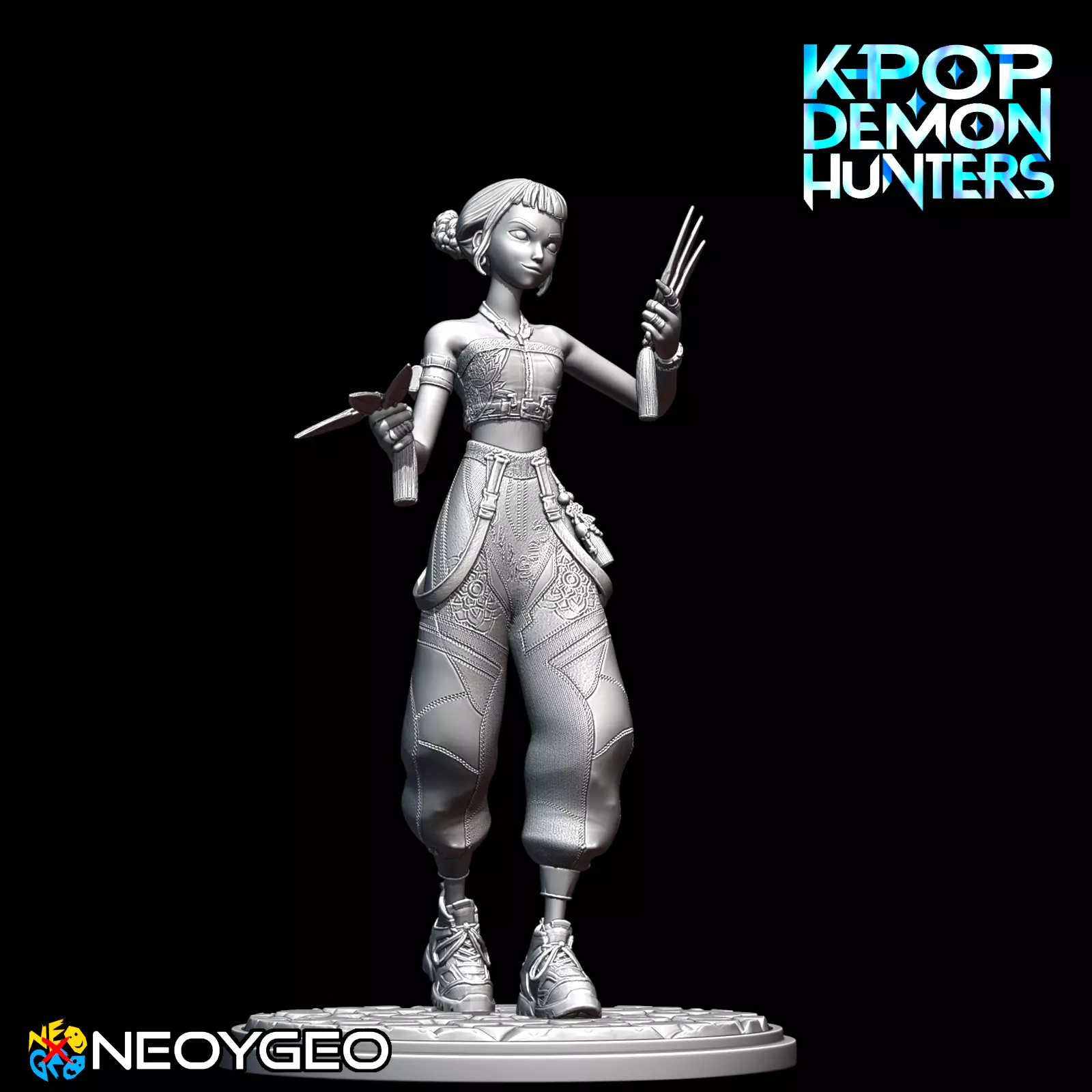 ZOEY - HUNTRX - KPOP DEMON HUNTERS 3D print model_1
