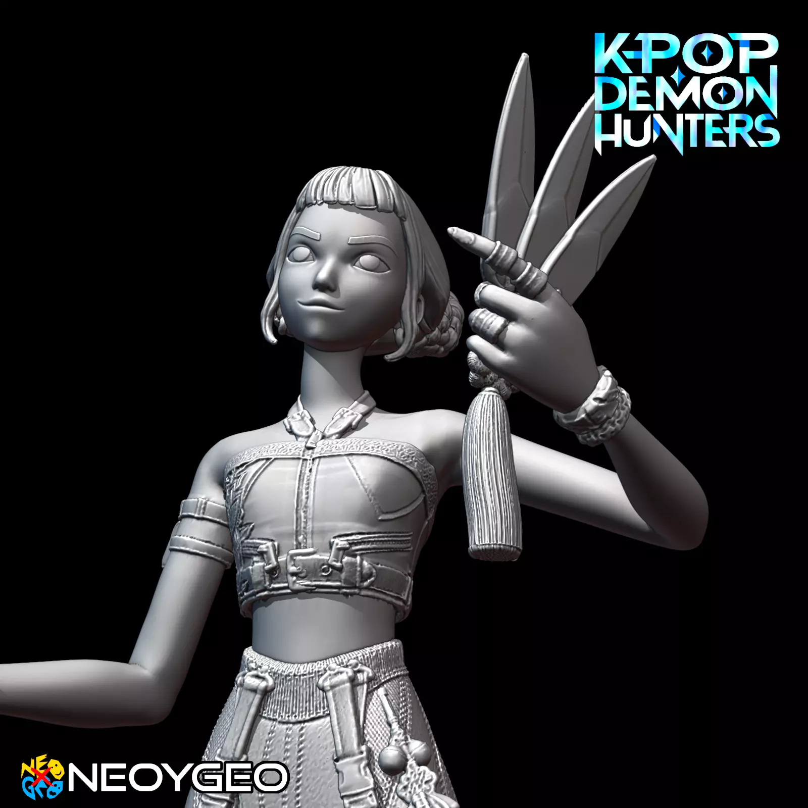 ZOEY - HUNTRX - KPOP DEMON HUNTERS 3D print model_0
