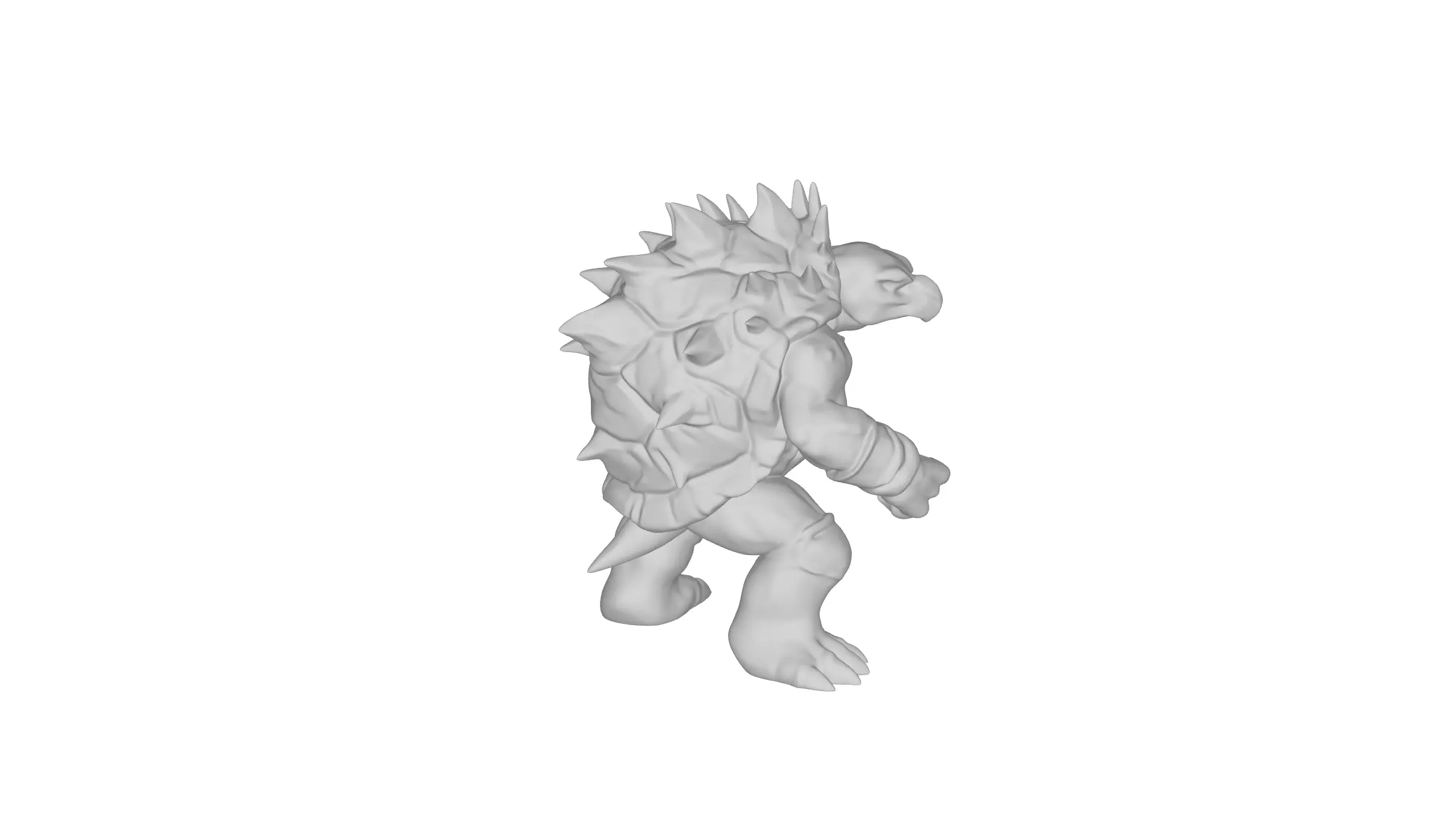 Turtle Warrior 3D Model Armored Reptile Fighter 3D model_8