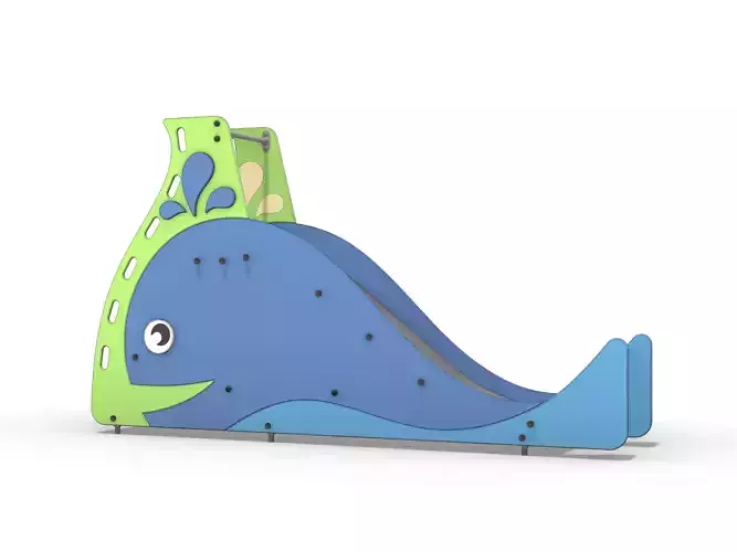 Children slide for the playground