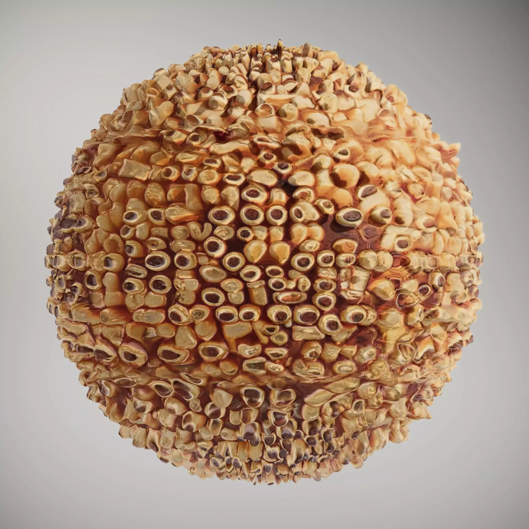 Copper Tubes Cluster HQ PBR Textures Set Texture_0