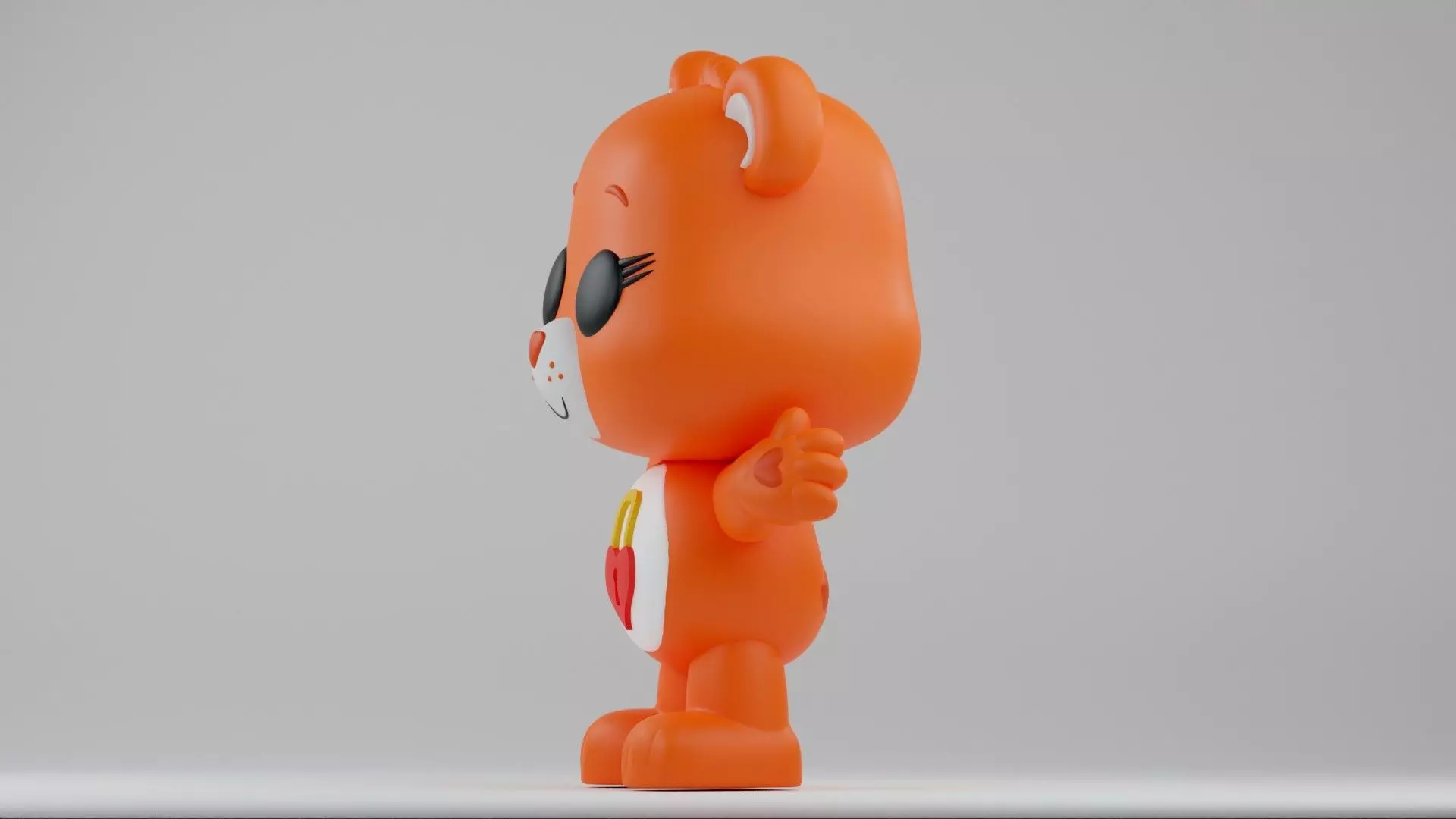 Secret Bear Funko Pop from Care Bear 3D print model_5