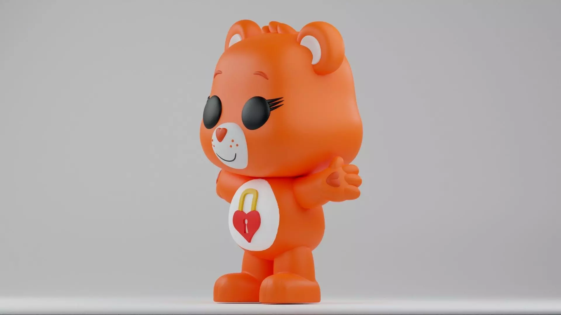 Secret Bear Funko Pop from Care Bear 3D print model_4