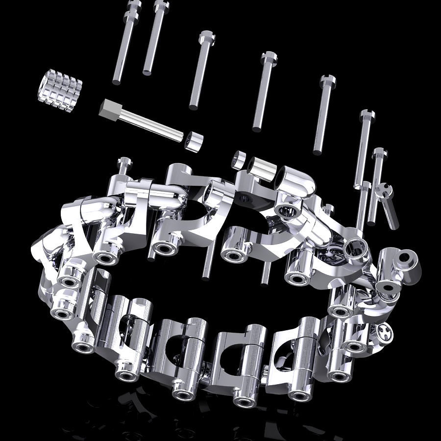 Bracelet RB Copy 3D print model_6