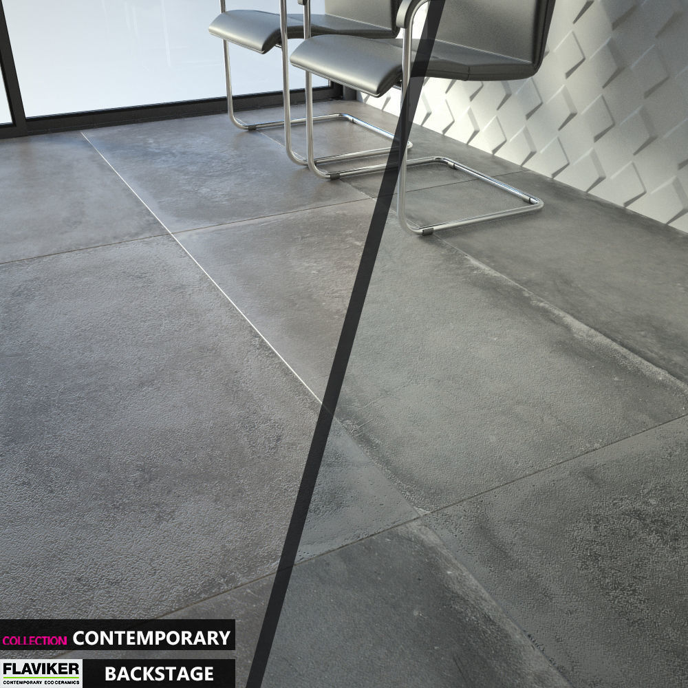 FLAVIKER BACKSTAGE GRAPHITE TAN Set 06 3D model_1