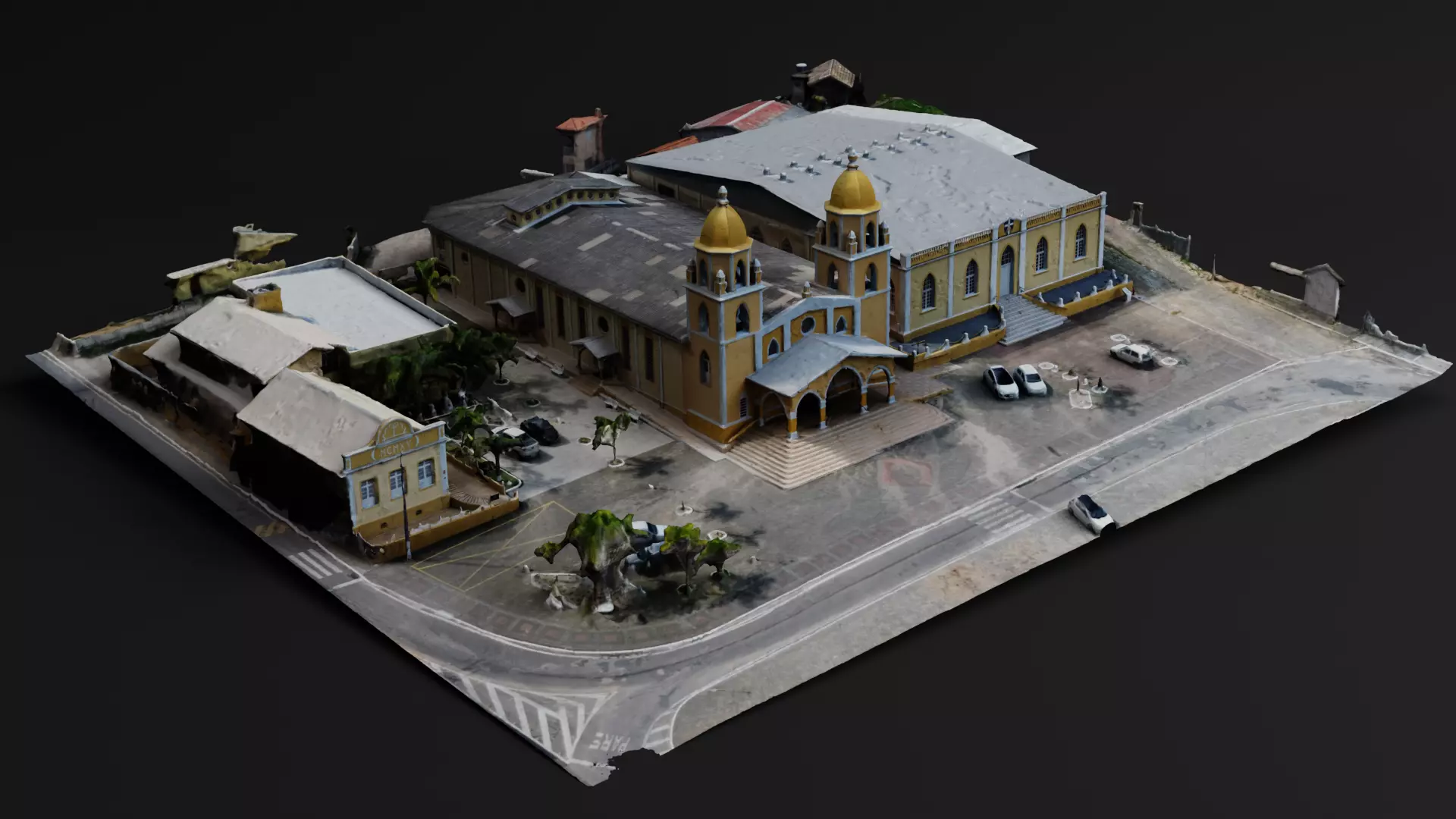 Brazilian Historic Church - Imarui 3D Scan 3D model_1