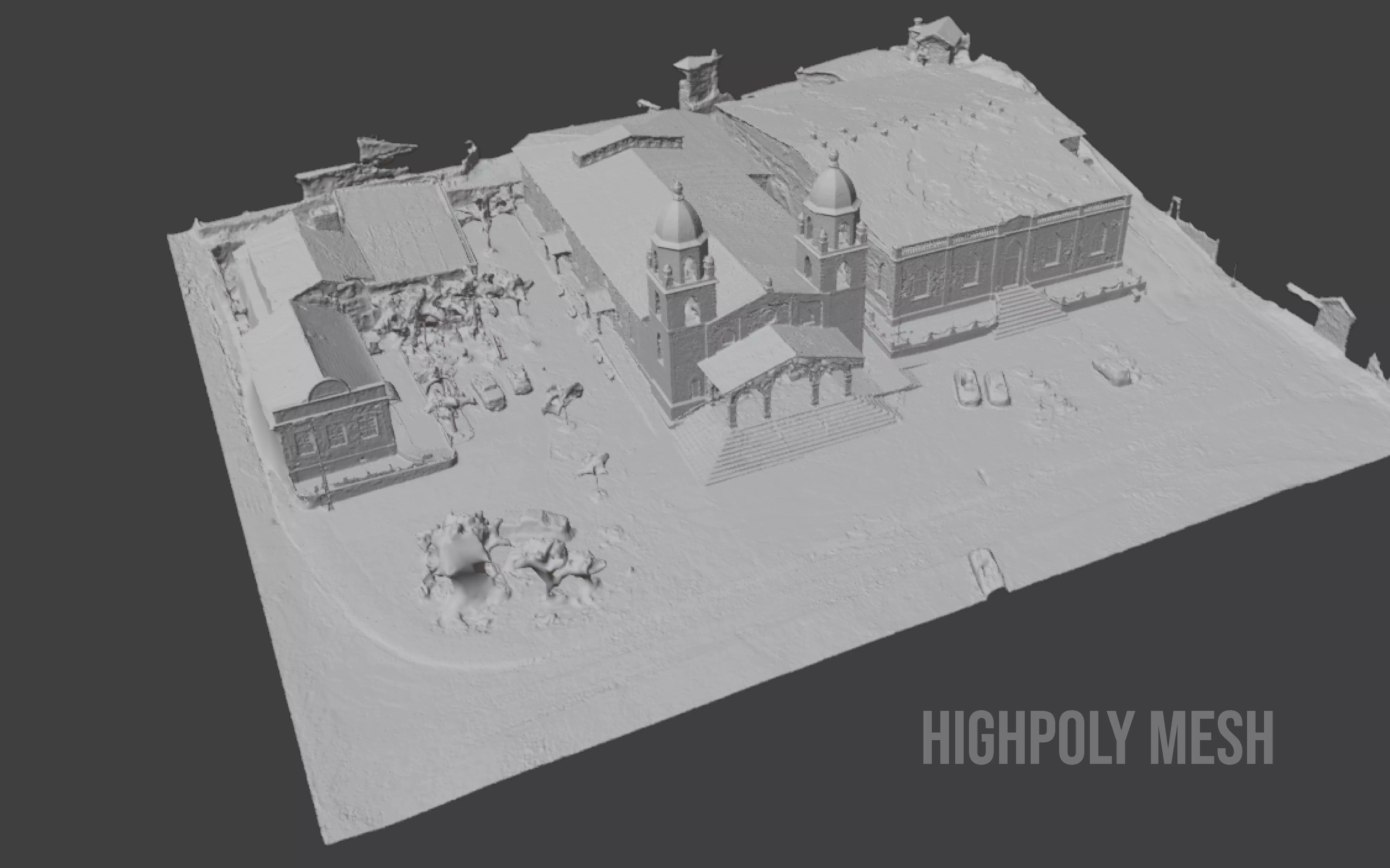 Brazilian Historic Church - Imarui 3D Scan 3D model_6