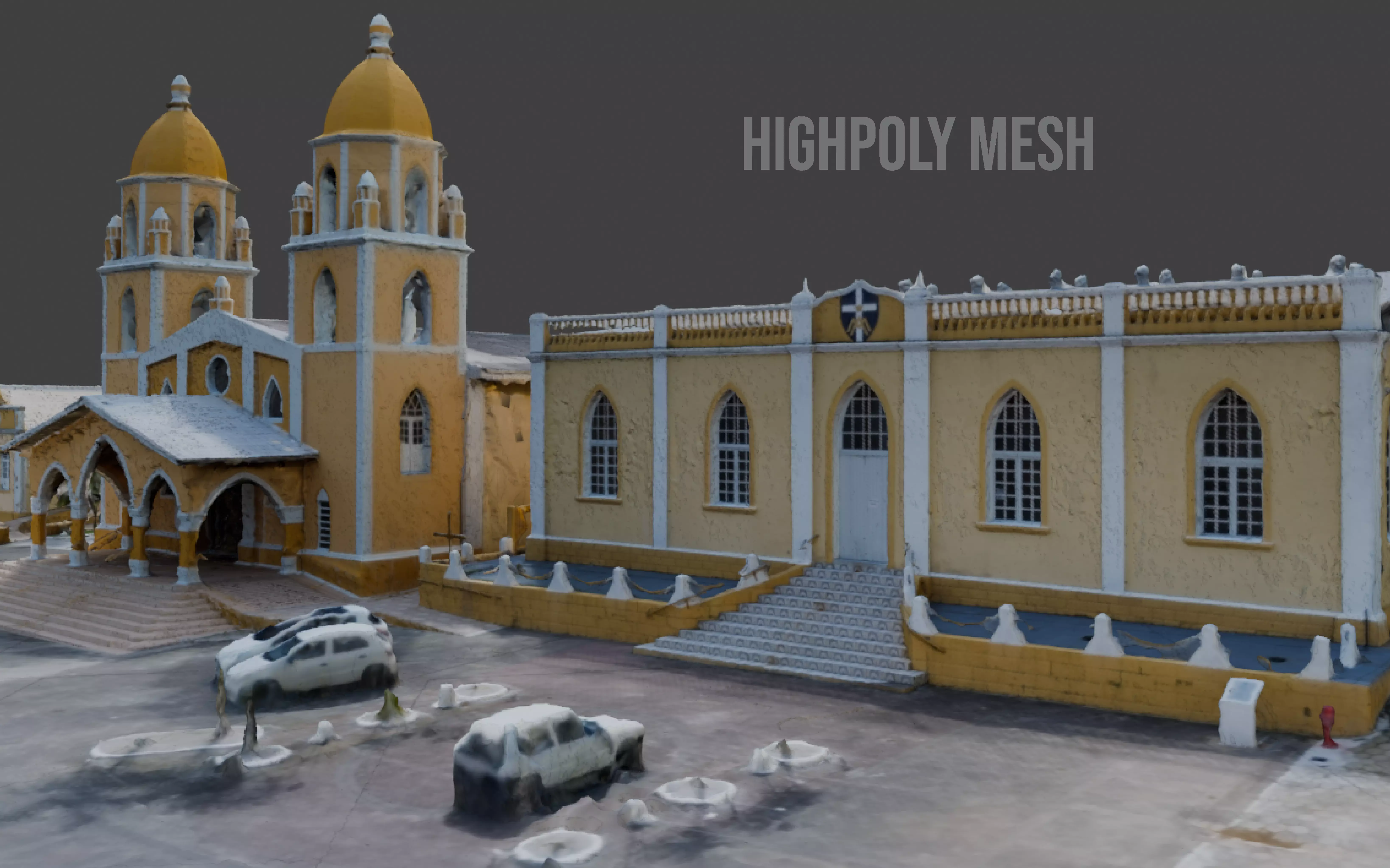 Brazilian Historic Church - Imarui 3D Scan 3D model_8