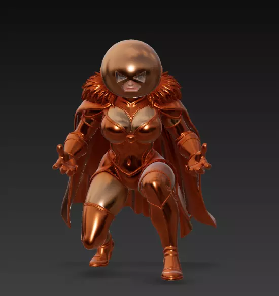 She Juggernaut 3D print model