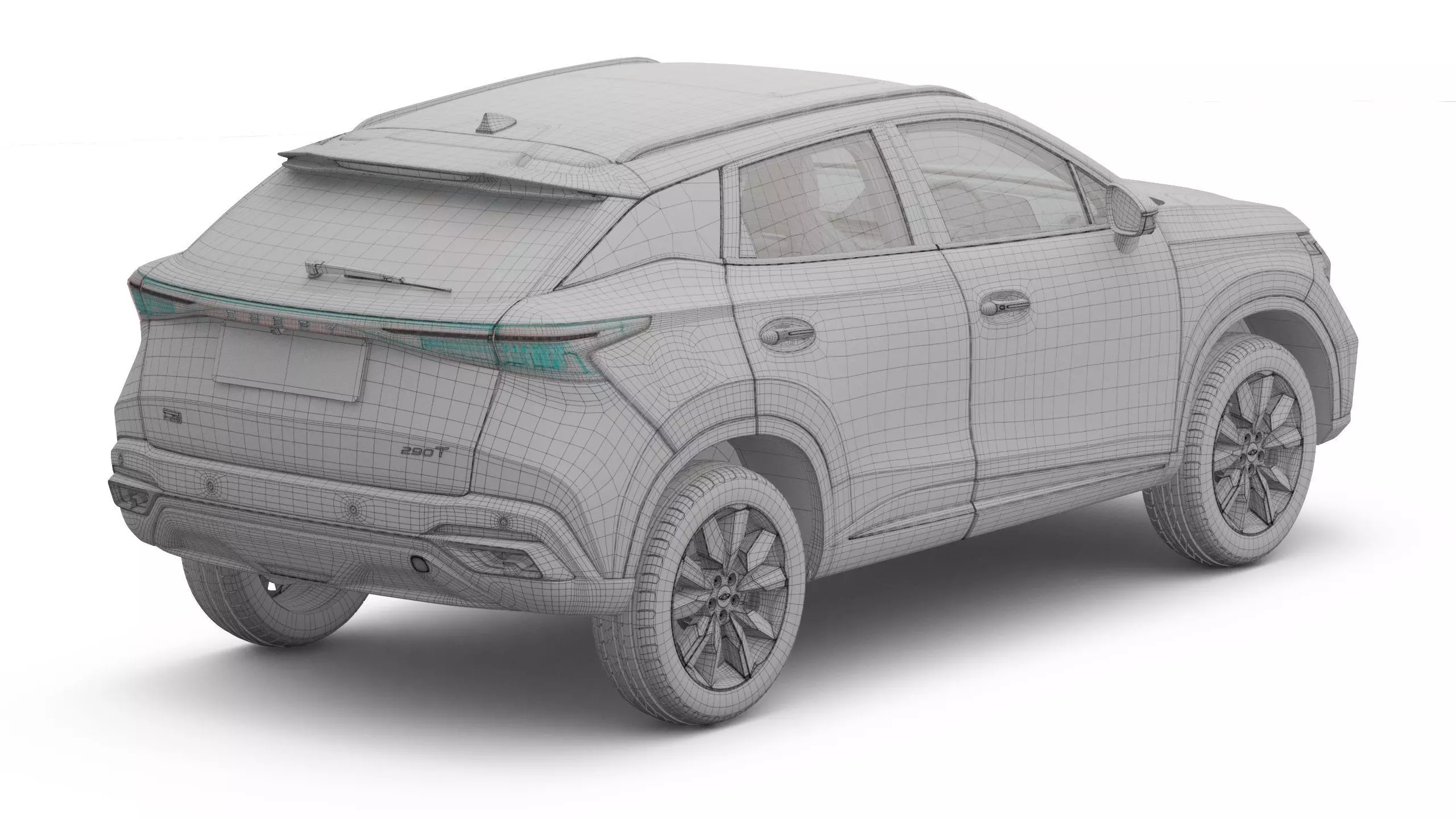 2026 Chery Omoda C5 with Interior Right Hand Drive 3D model_20