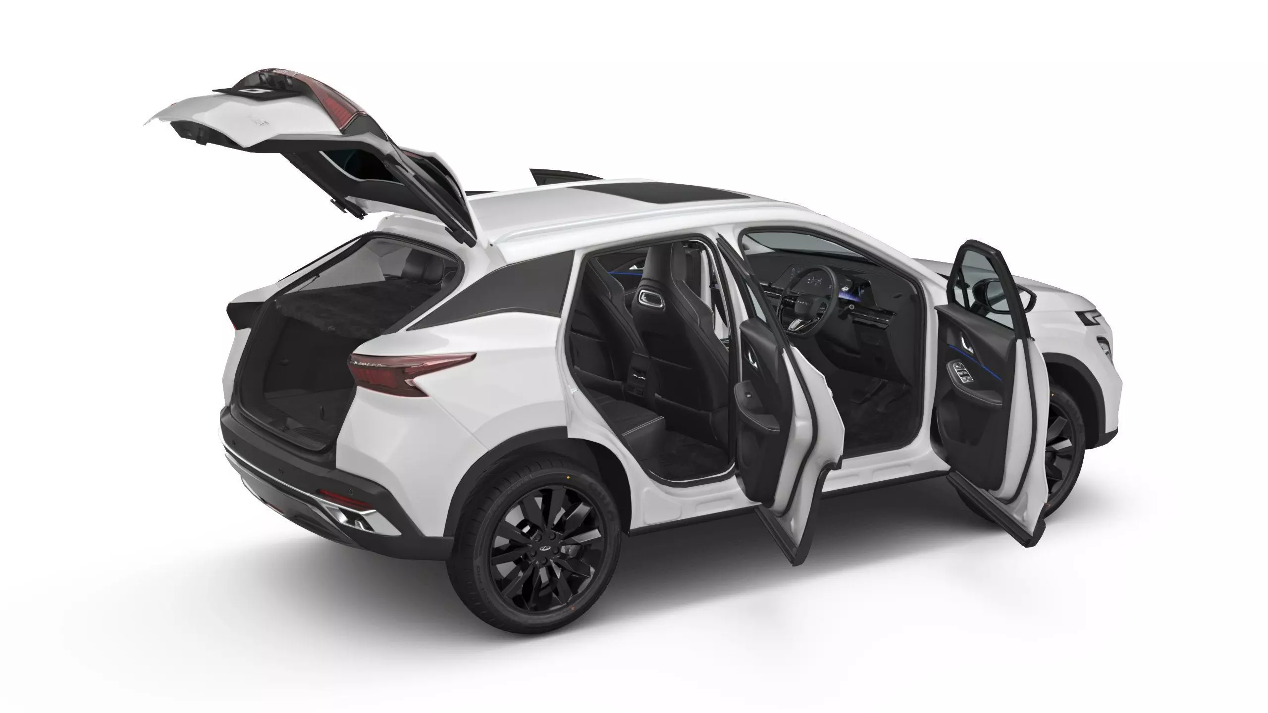 2026 Chery Omoda C5 with Interior Right Hand Drive 3D model_11