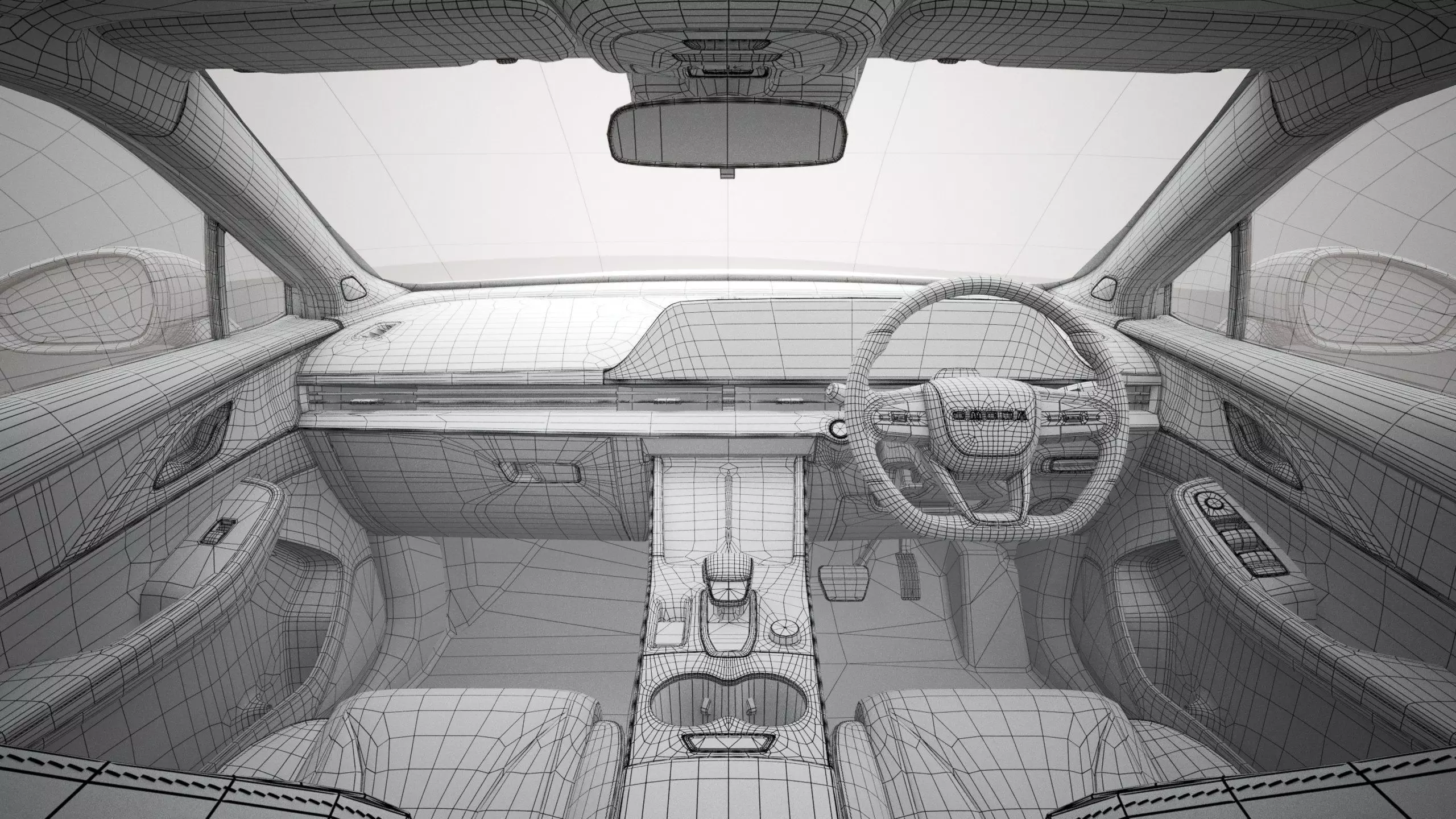 2026 Chery Omoda C5 with Interior Right Hand Drive 3D model_26