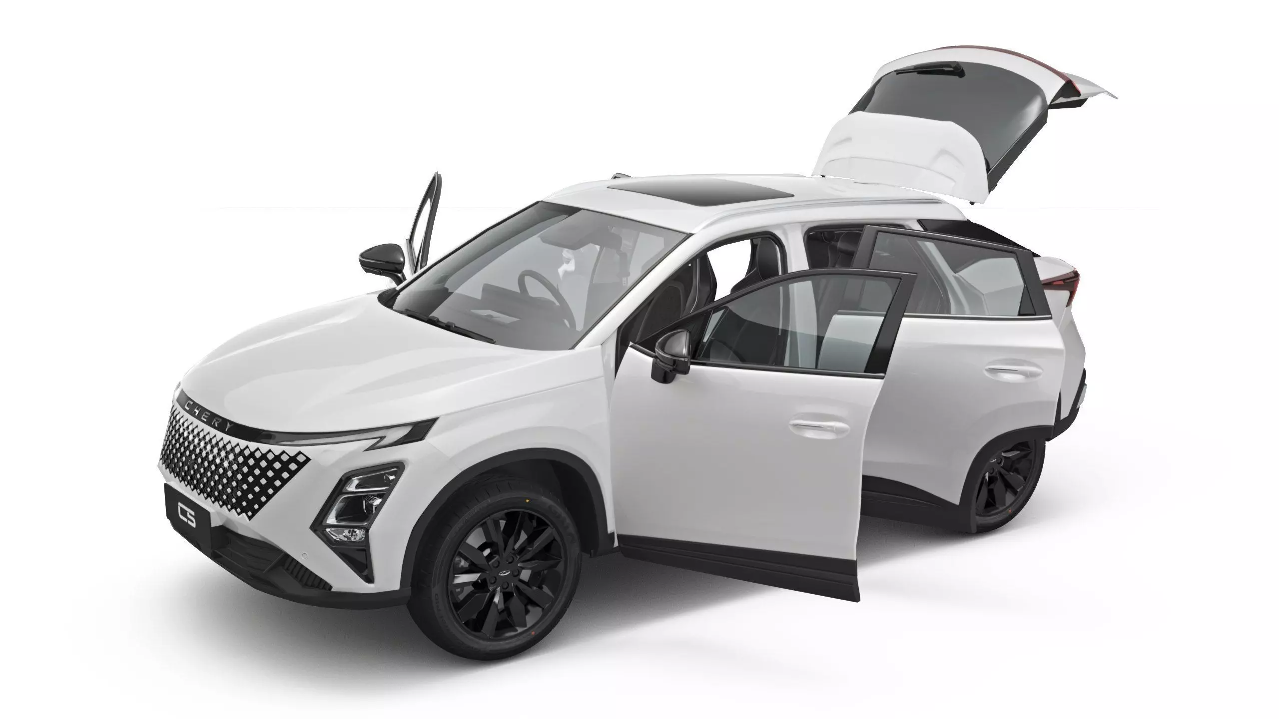 2026 Chery Omoda C5 with Interior Right Hand Drive 3D model_10