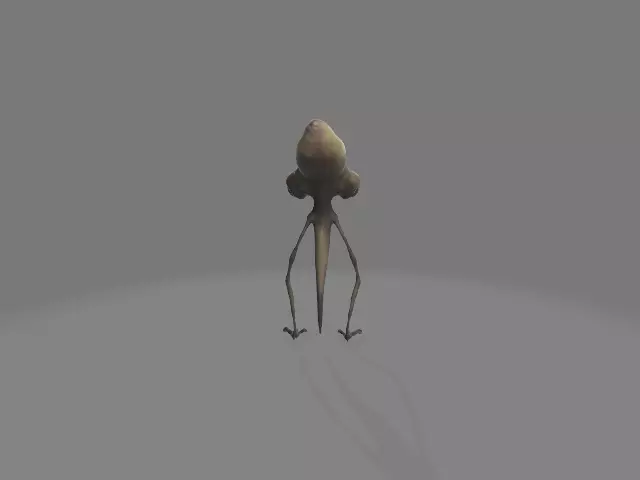 Evil Alien  3D model_1