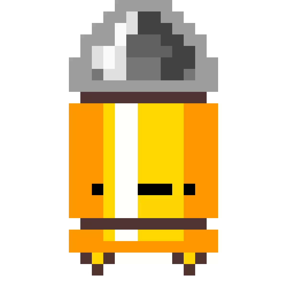 Bullet Kin Low Polly Model Free low-poly 3D model_6