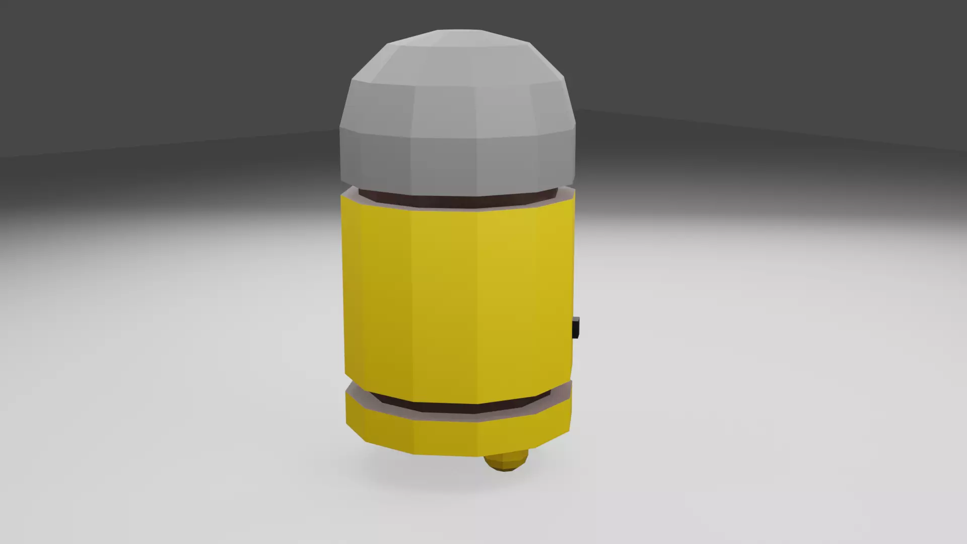 Bullet Kin Low Polly Model Free low-poly 3D model_2