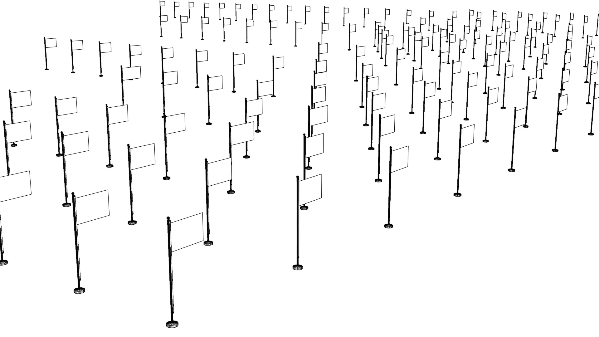 All Country Flag Low-poly 3D model_5