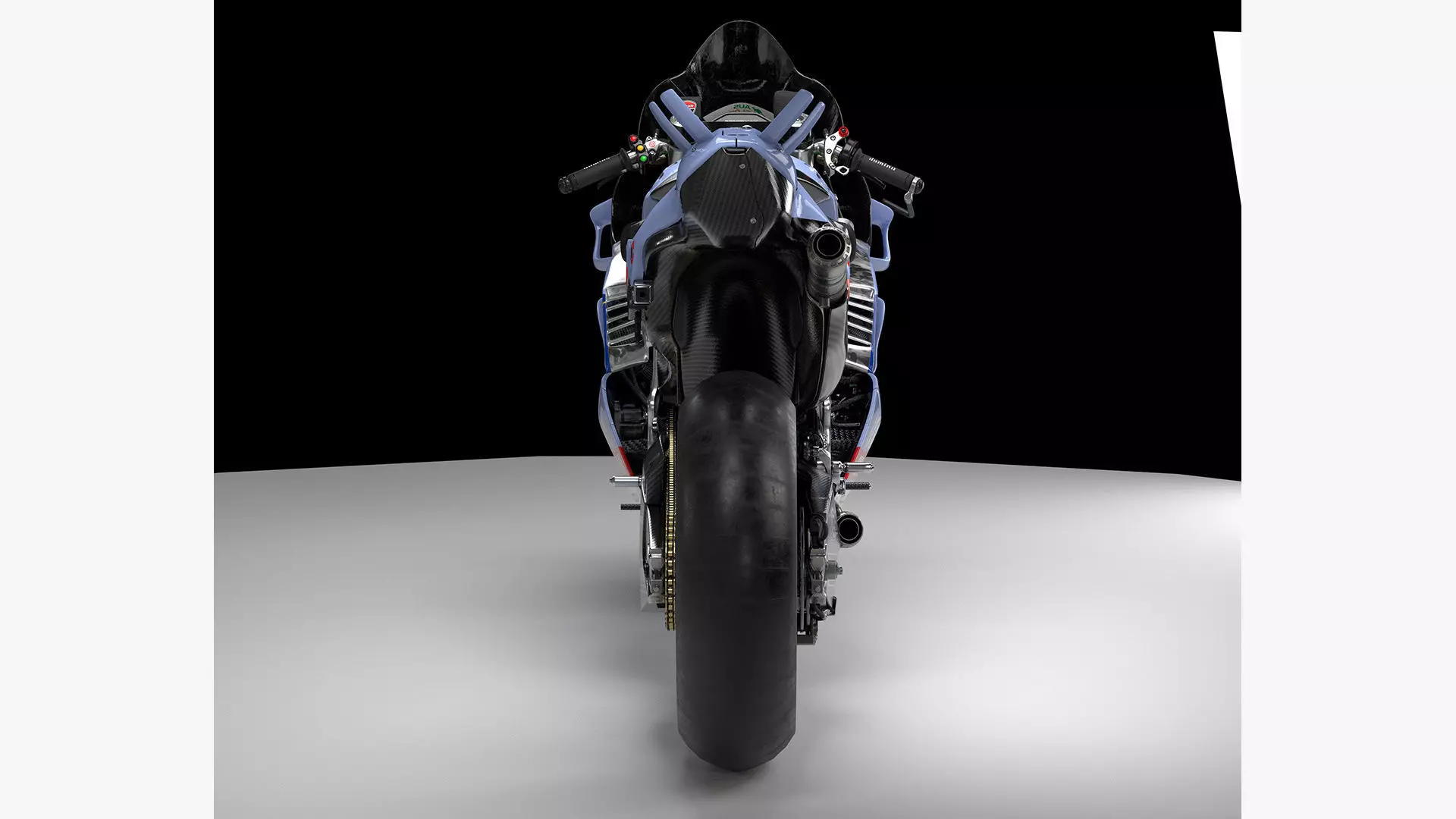 MotoGP Bike FA54 Low-poly 3D model_6