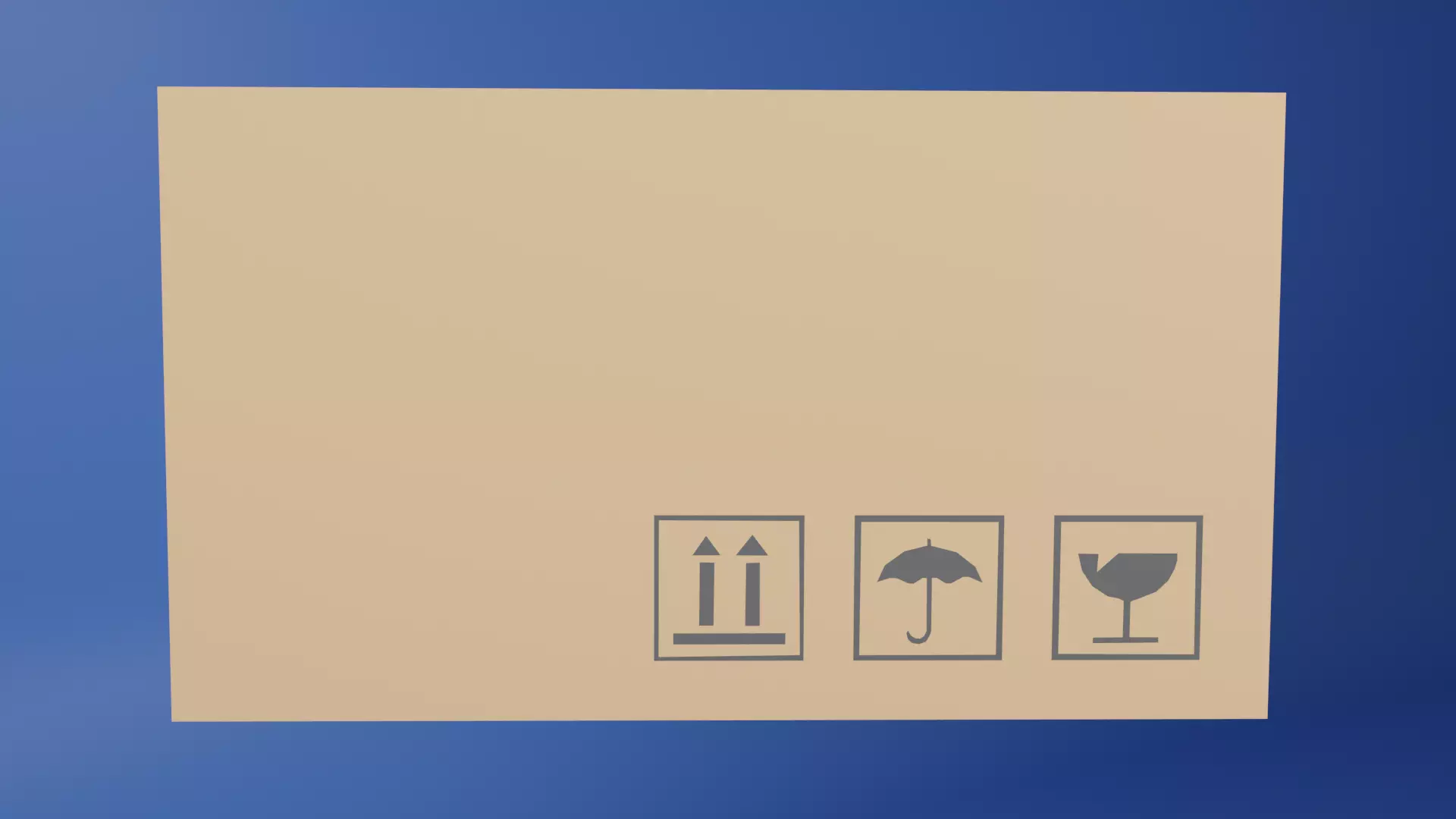 Low Poly Package Free low-poly 3D model_3