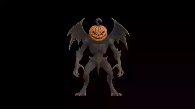 Pumpkin Demon of Halloween