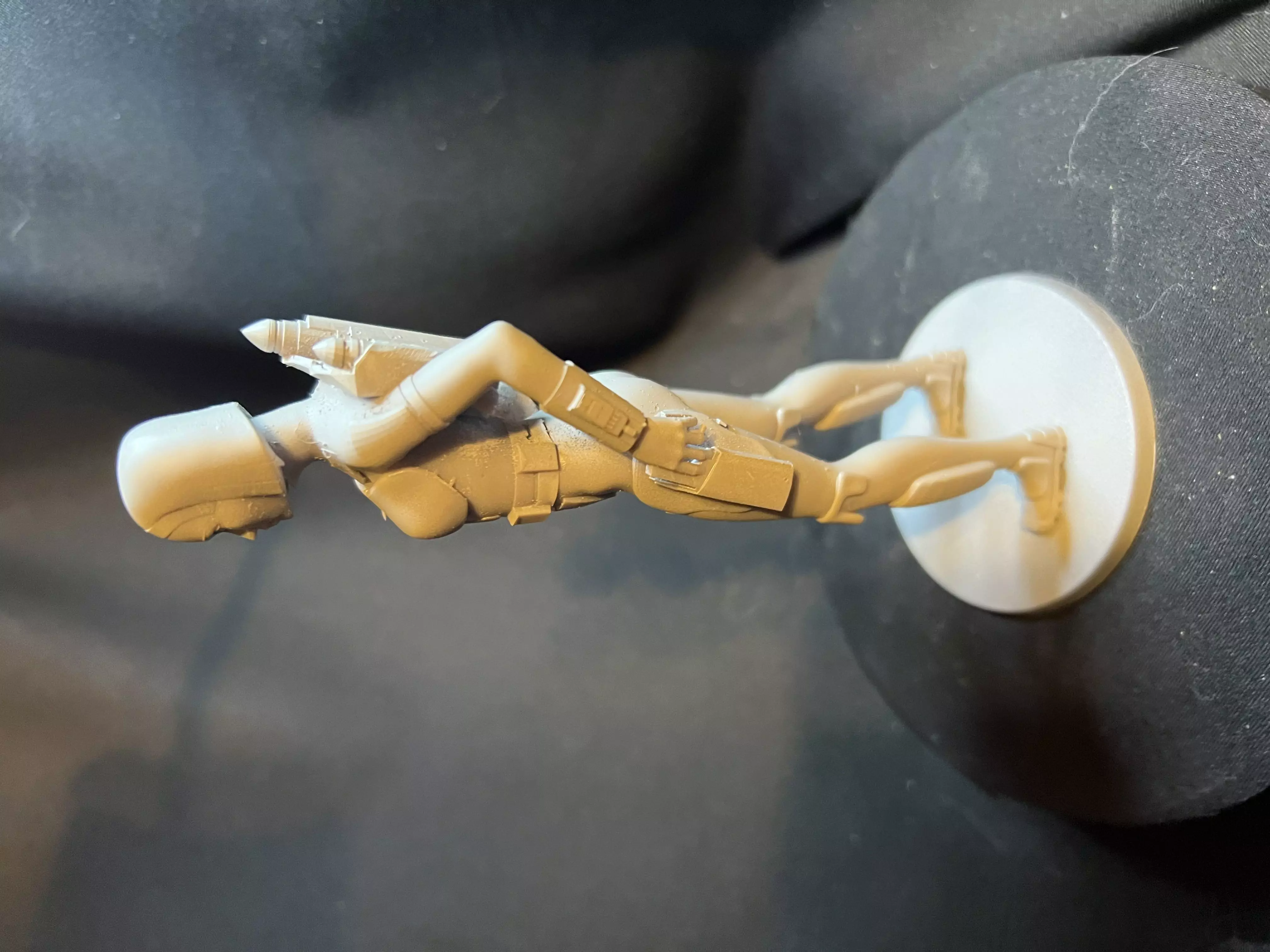 Space Bounty Hunter Cartoon 3D print model_6