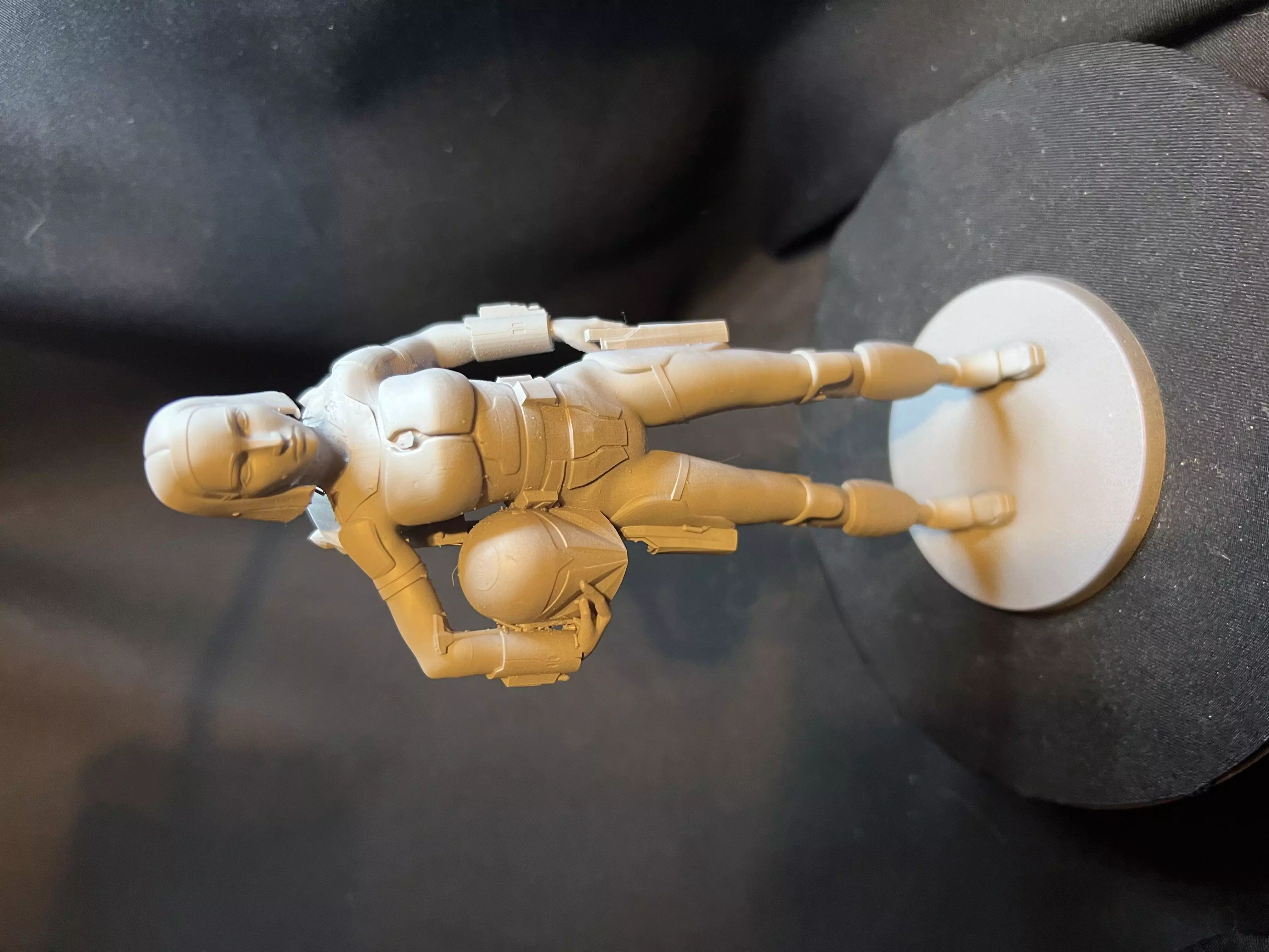 Space Bounty Hunter Cartoon 3D print model_4