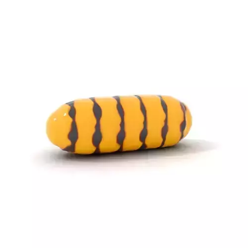 Vibrant Caterpillar Toy model pack Low-poly 3D model
