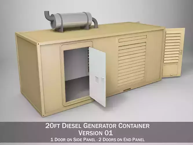 20ft Generator Container Version 1