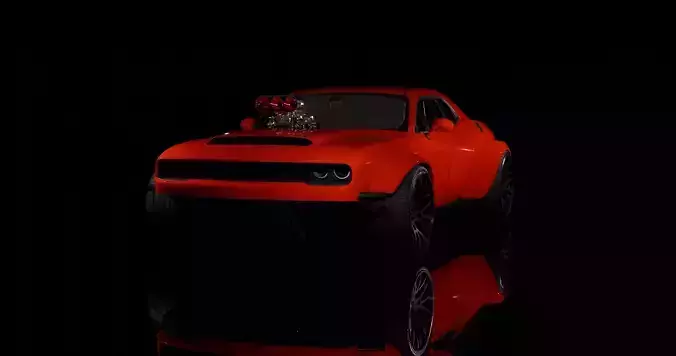 offroad dodge demon 3D model