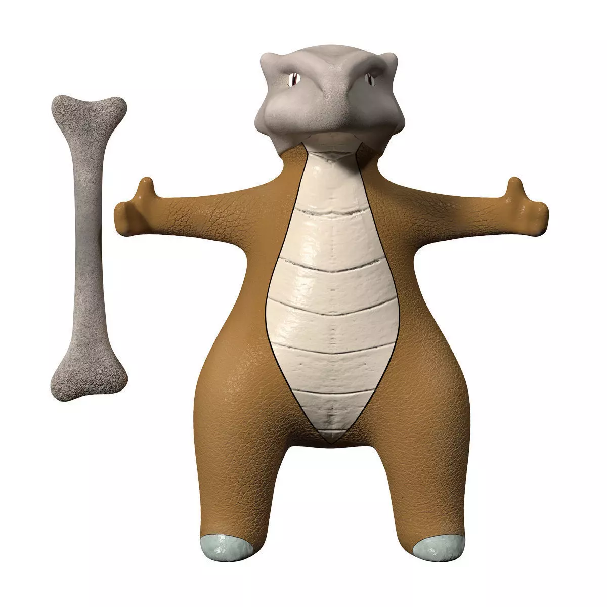 Marowak pokemon 3D model_0