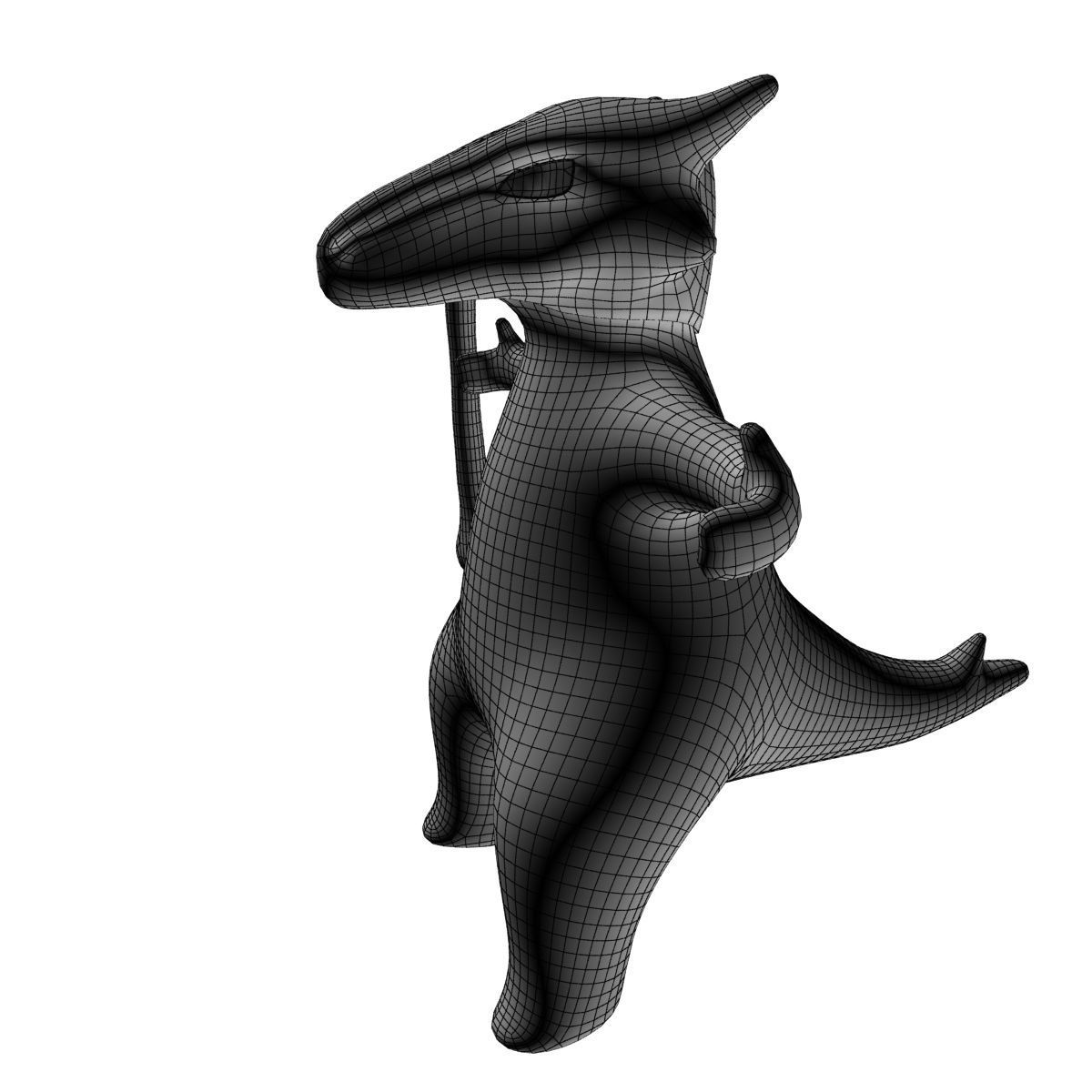 Marowak pokemon 3D model_6