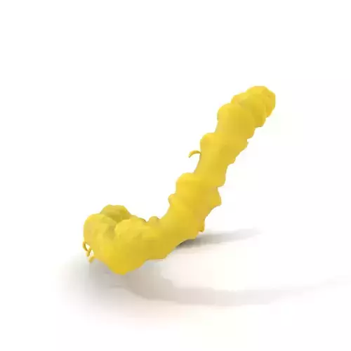 Yellow Vibrant Spiral model pack