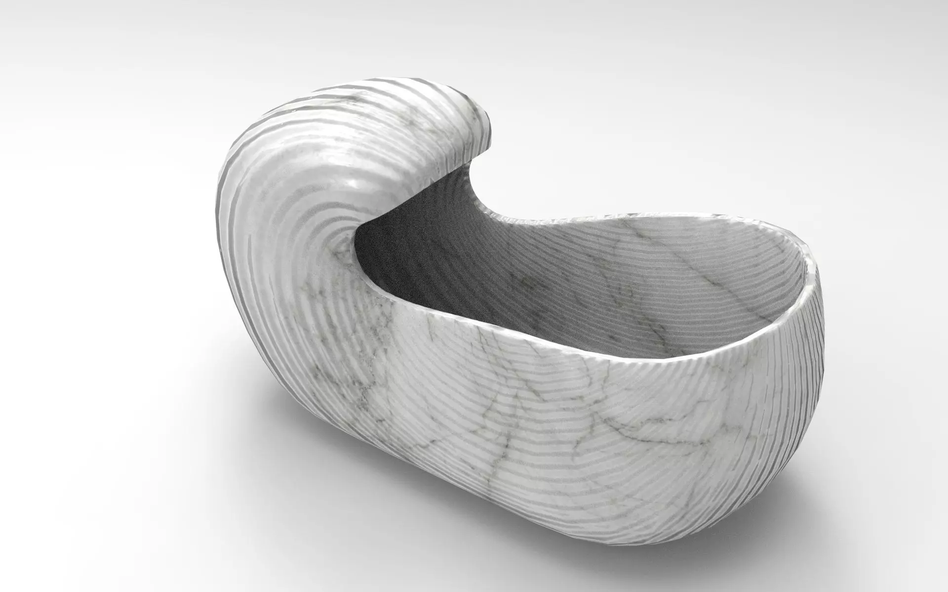 Juse Vase Low-poly 3D model_0