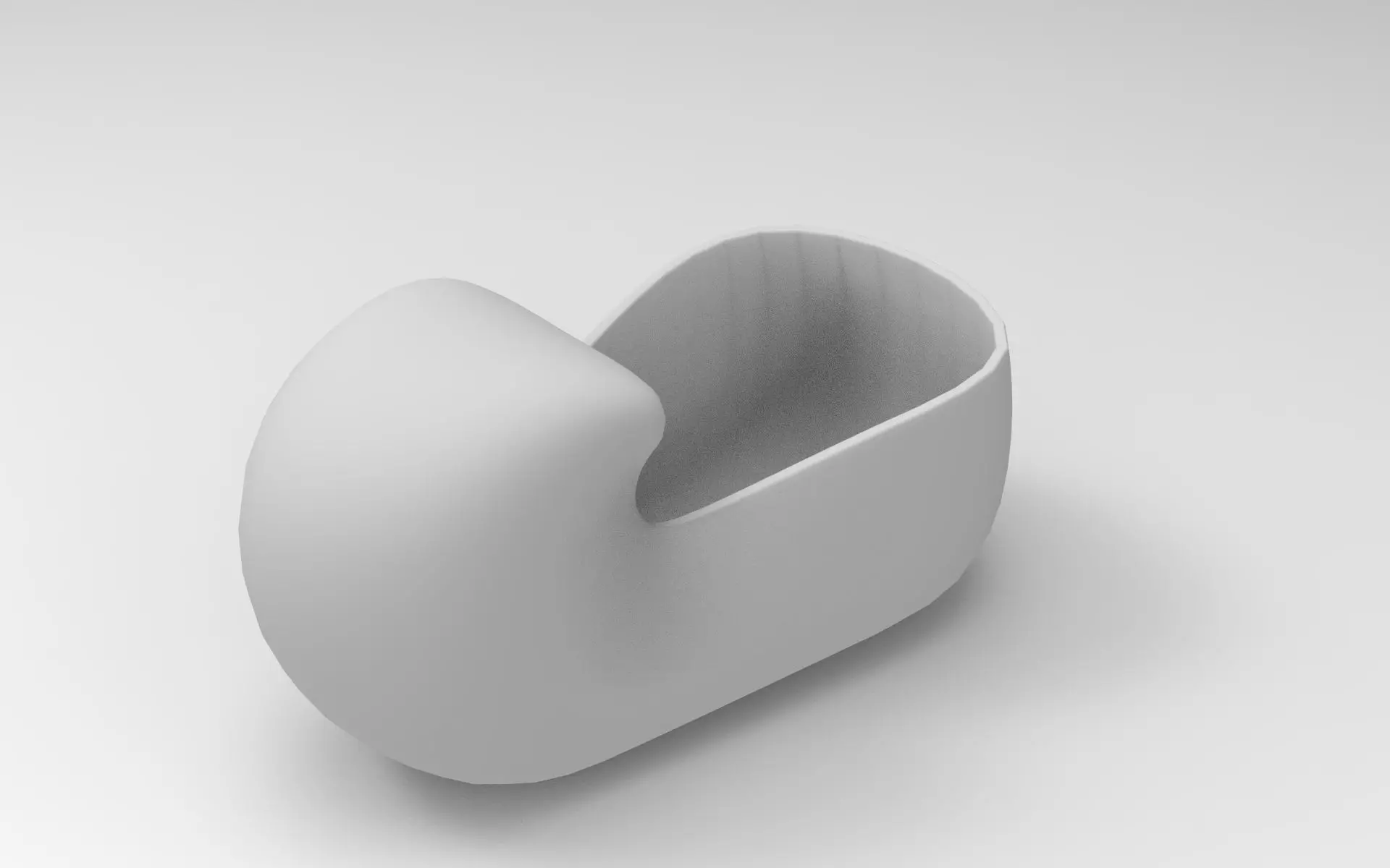 Juse Vase Low-poly 3D model_7