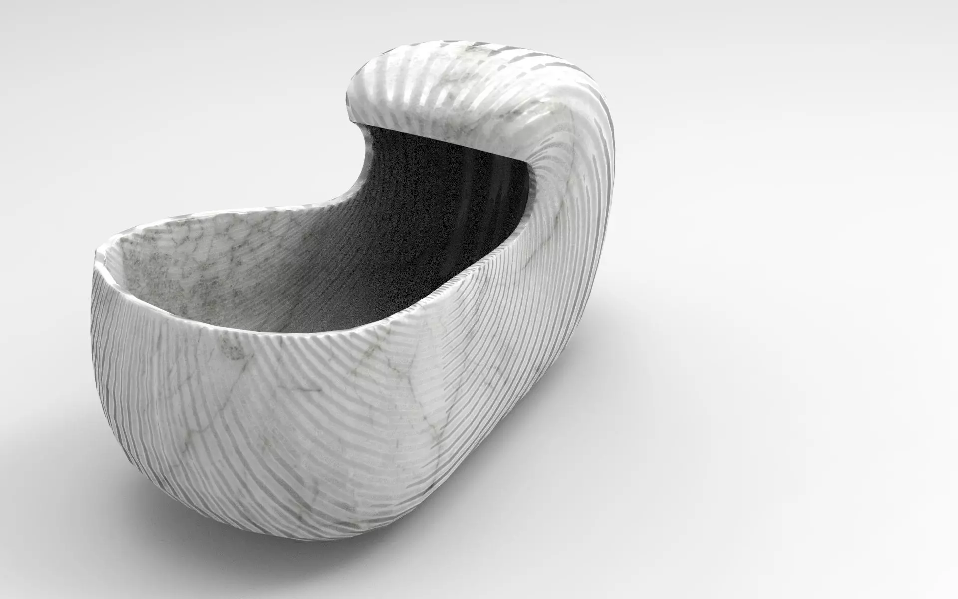 Juse Vase Low-poly 3D model_2