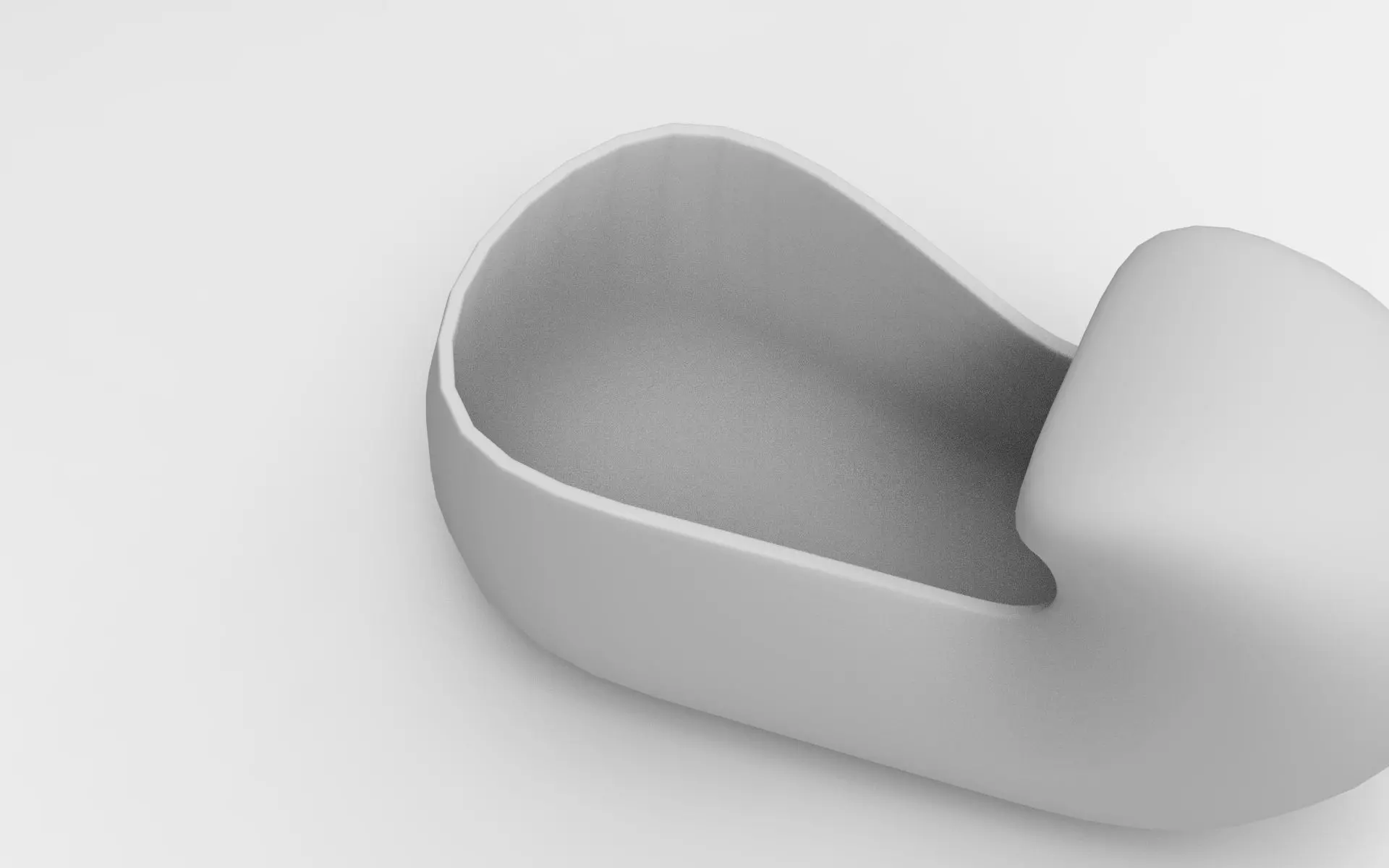 Juse Vase Low-poly 3D model_8