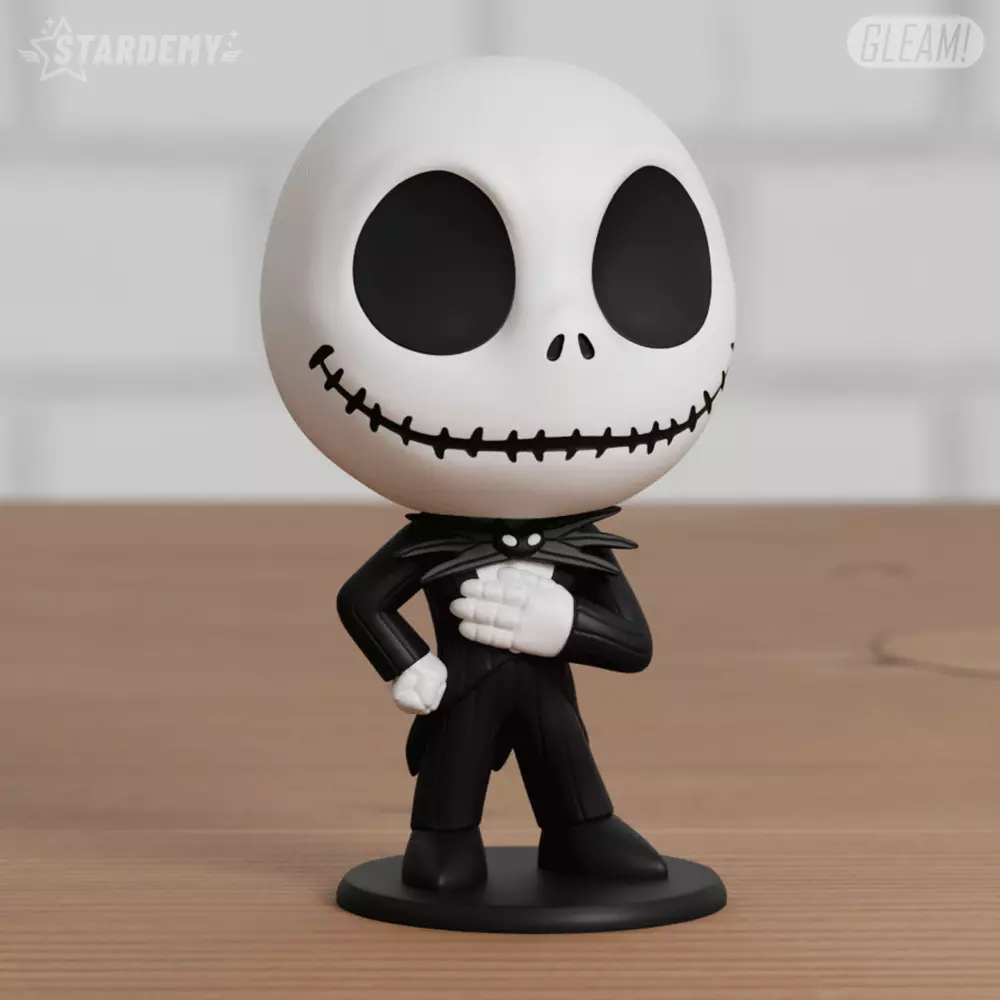 Jack Chibi Skellingon Nightmare Fanart 2 models 3D print model_2