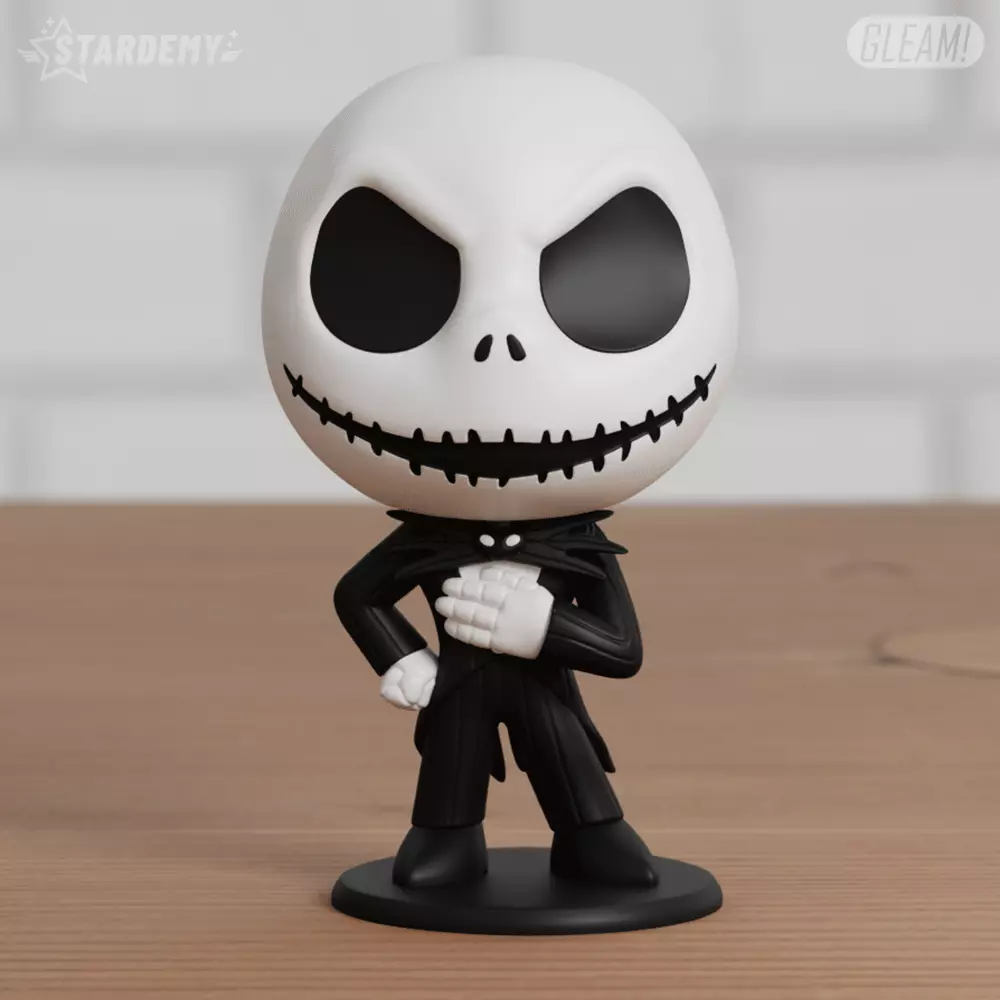 Jack Chibi Skellingon Nightmare Fanart 2 models 3D print model_5