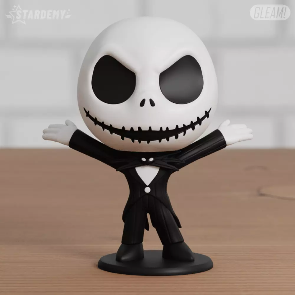 Jack Chibi Skellingon Nightmare Fanart 2 models 3D print model_6